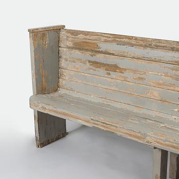 Aino and Alvar Aalto, kirkkopenkki, valmistettu Muuramen kirkkoon 1929.