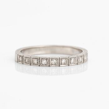Eight cut diamond ring.