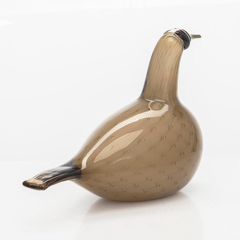 Oiva Toikka, glassfågel, signerad O. Toikka Nuutajärvi 68/200.