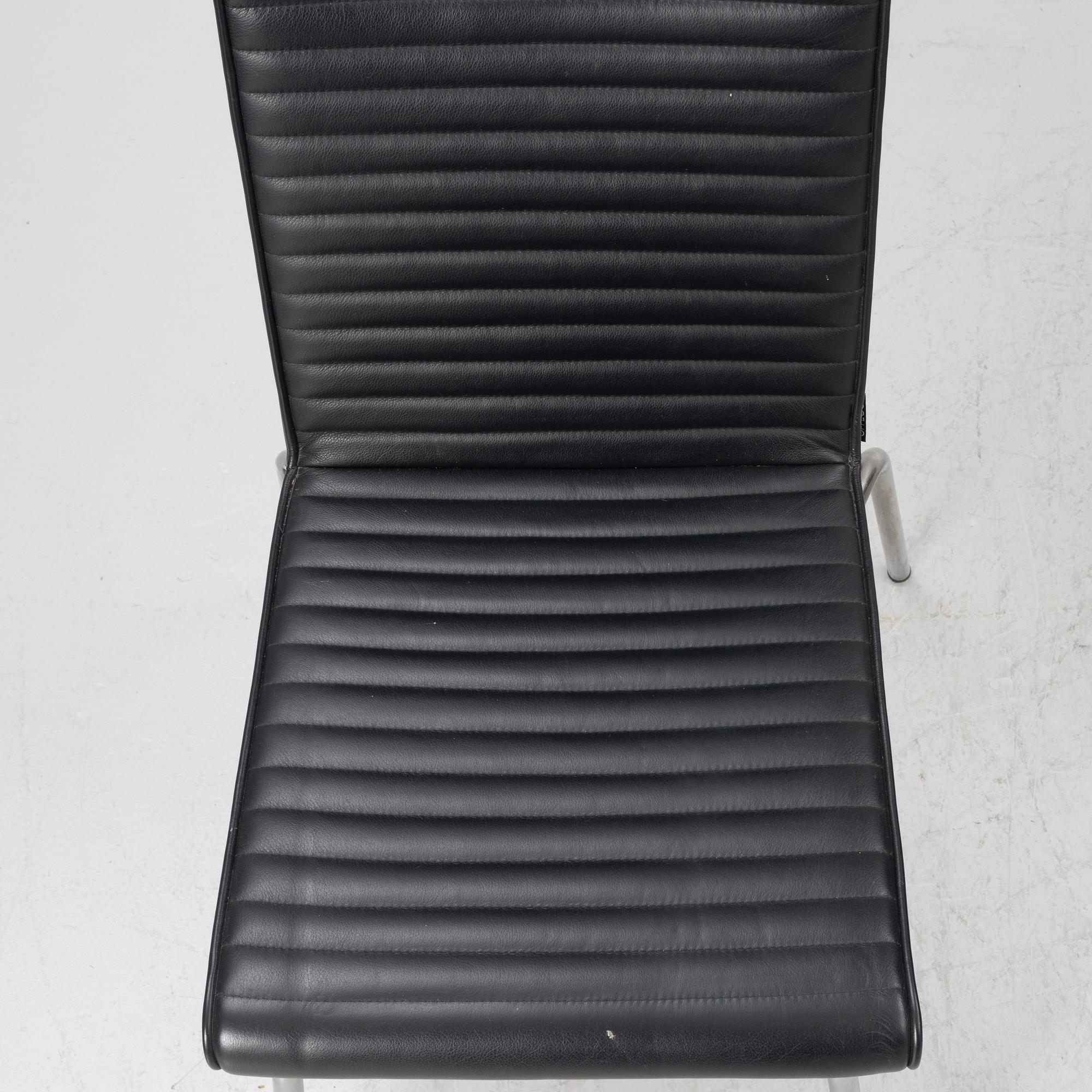 Olle Andersson, four 'Quick' chairs, Offecct.