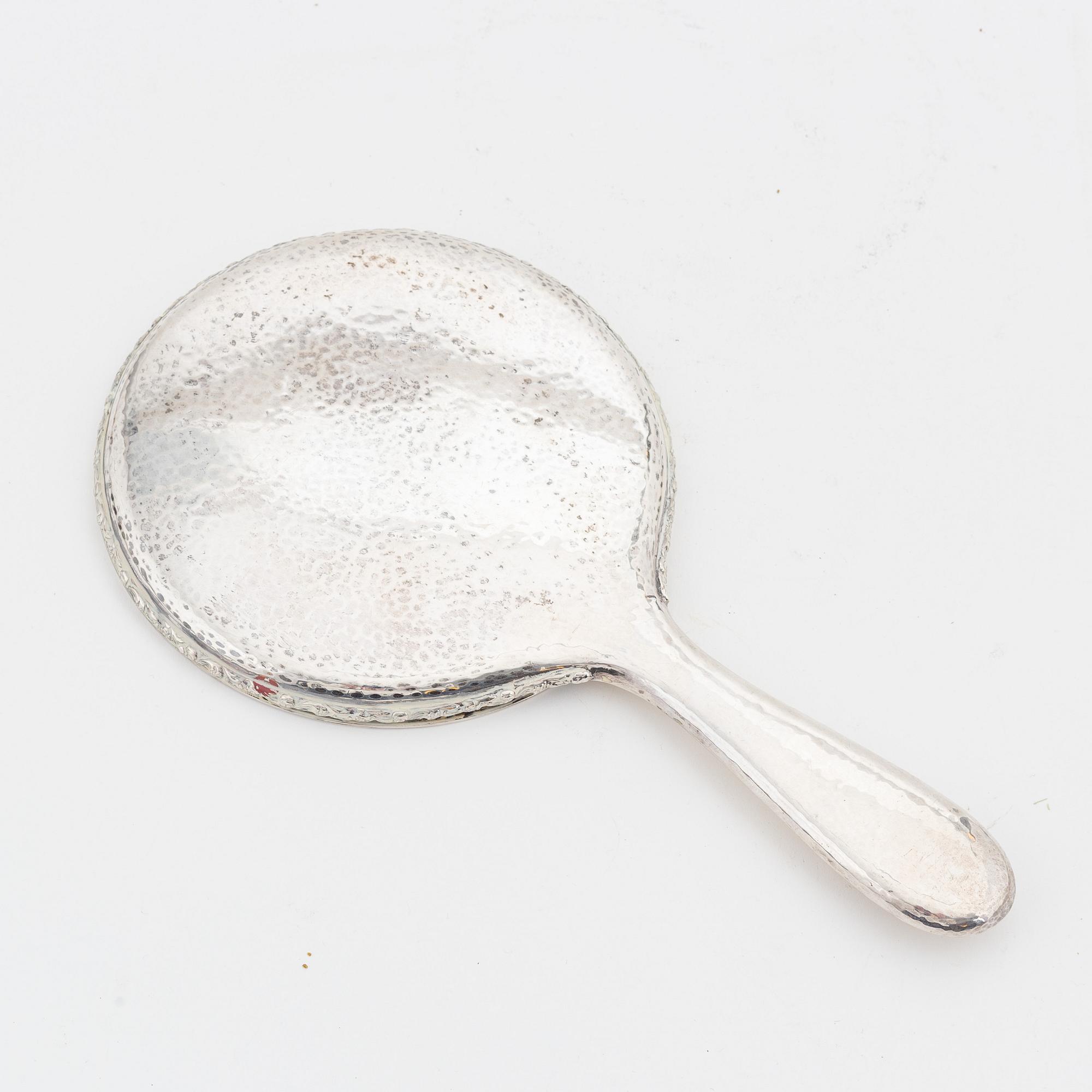 Karl Andersson, a silver hand mirror, Stockholm, Sweden 1924.