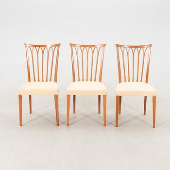 Chairs, 6 pieces, 1940s Swedish Modern.