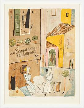 Madeleine Pyk,  "Restaurant La Campanette".