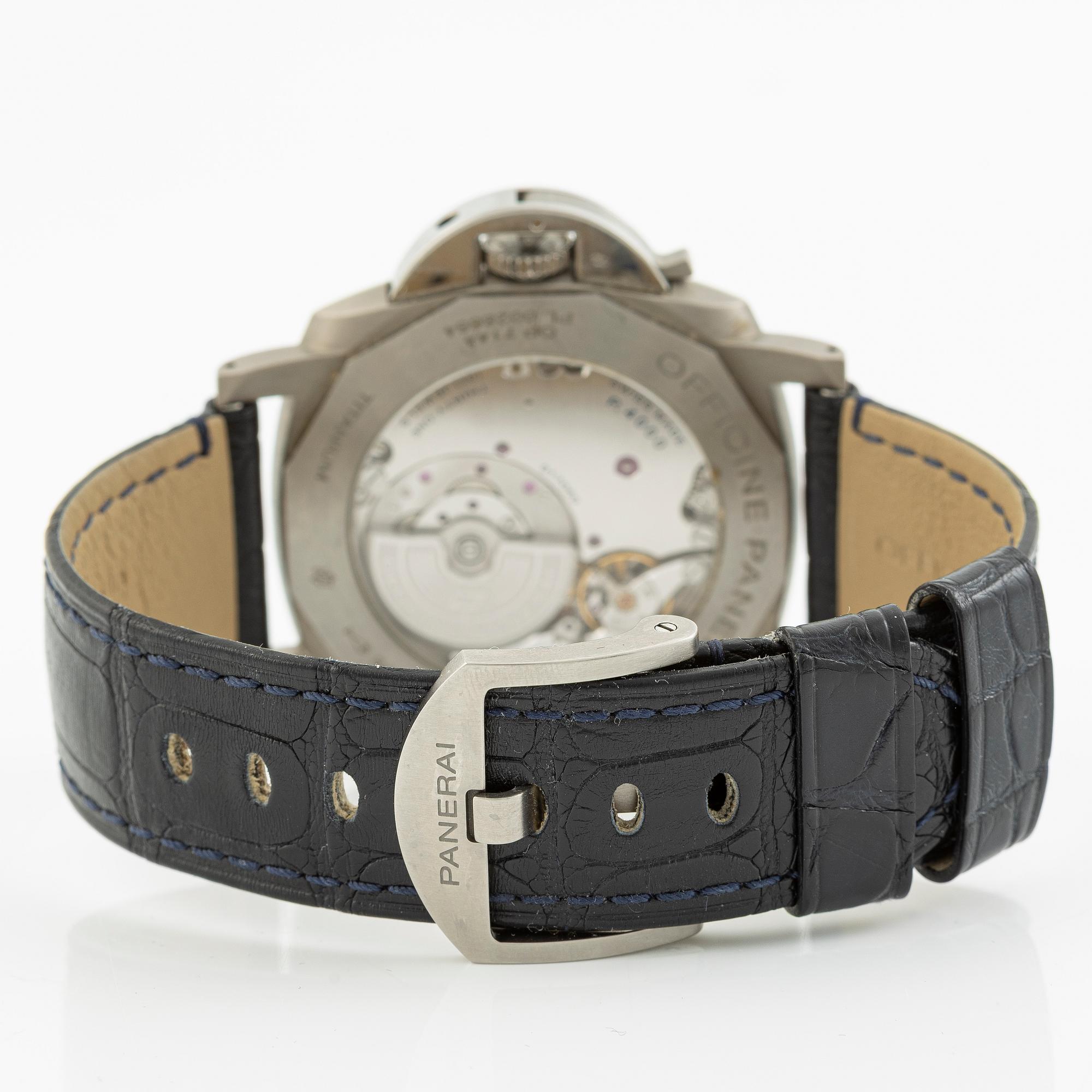 Panerai, Luminor Due, "Titanium", wristwatch, 45 mm.