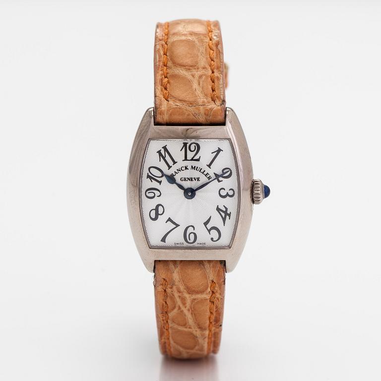 Franck Muller, Cintrée Curvex, armbandsur, 22 x 23,5 (29) mm.