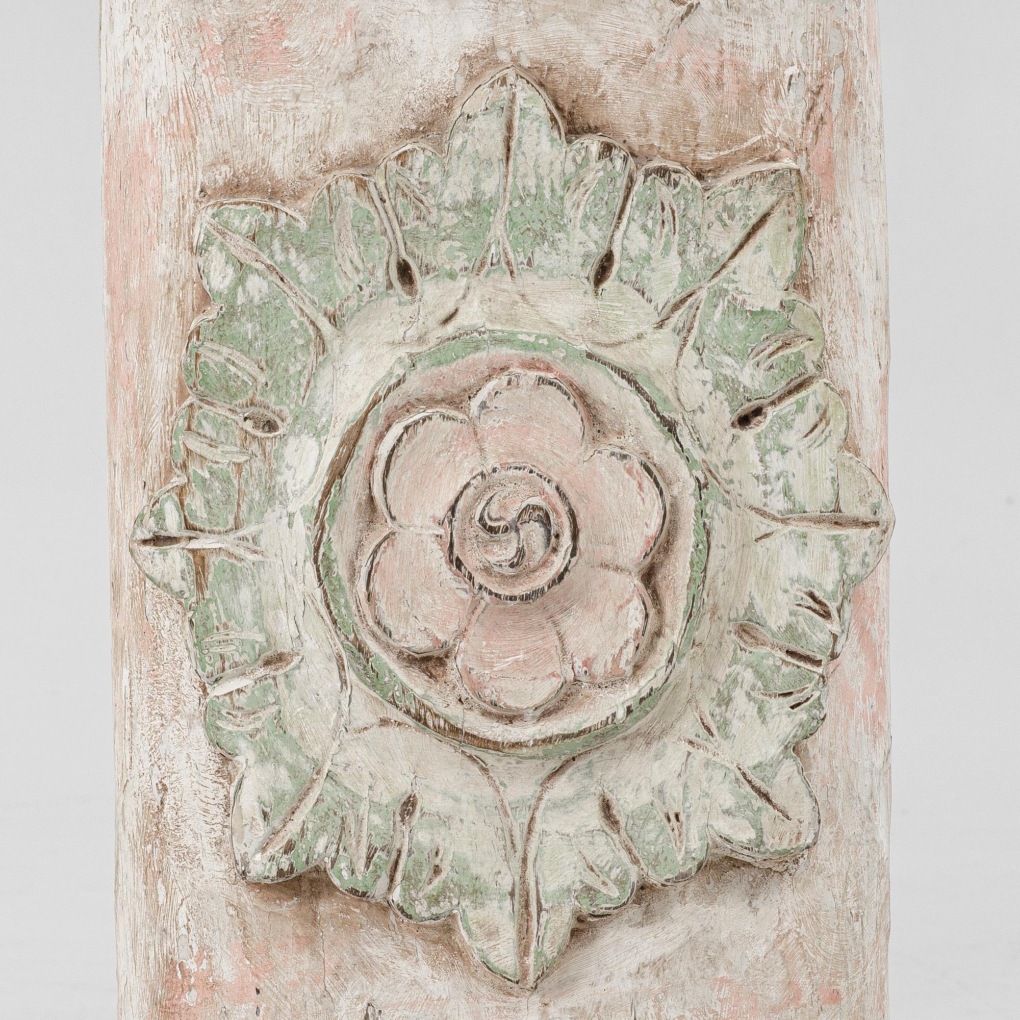 Kolonner, ett par, Angloindiska, omkring 1900.