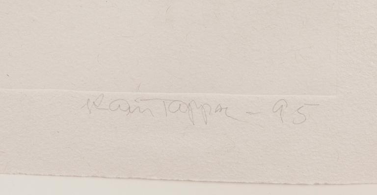 KAIN TAPPER, signeerattu ja päivätty -95, numeroitu 71/200.
