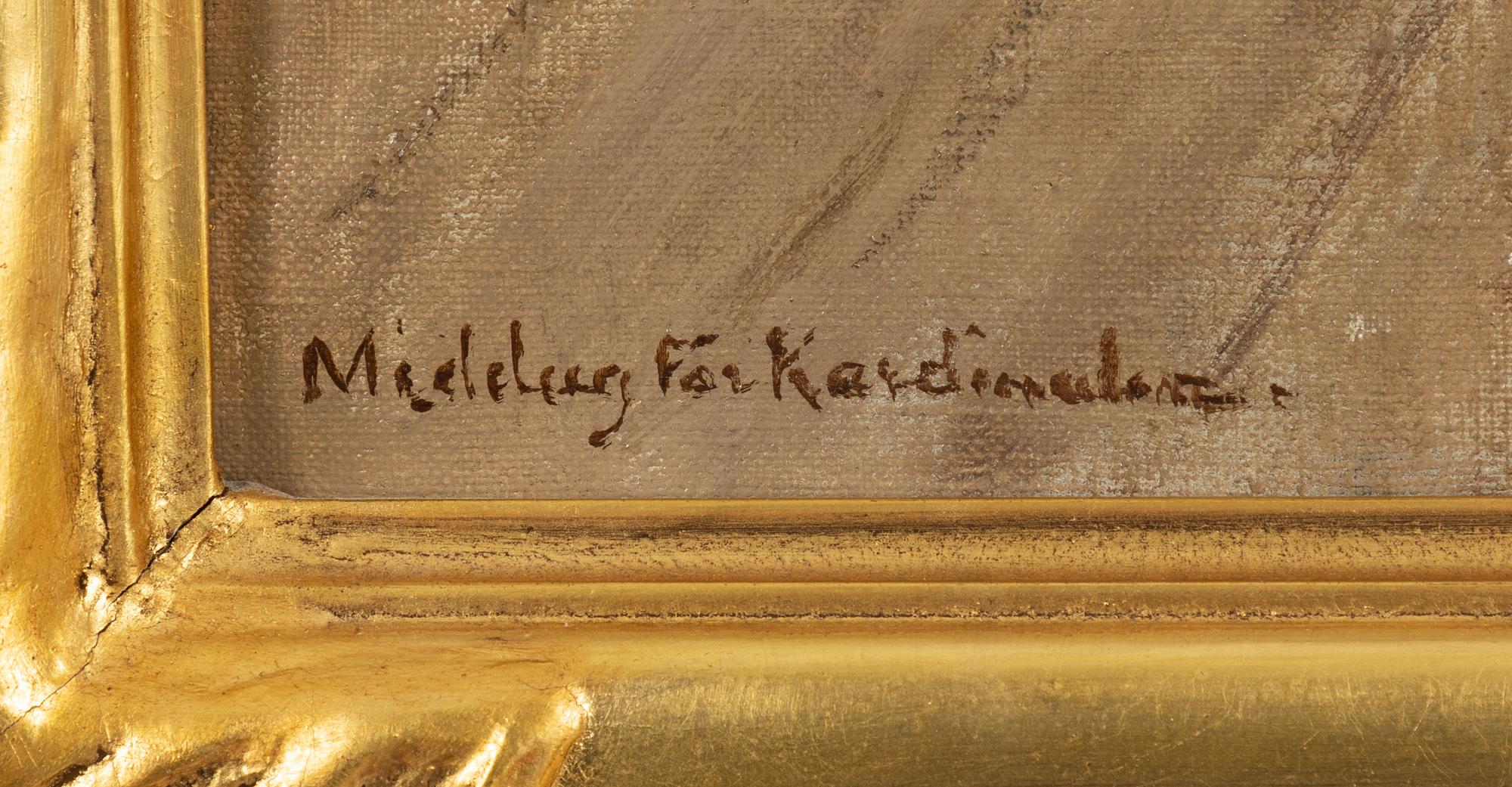 Frans Wilhelm Odelmark, "Middag för Kardinalen".
