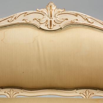 Soffa, Sverige, 1700-talets andra hälft, Rokoko.