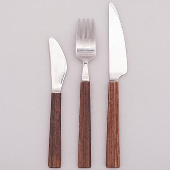 BERTEL GARDBERG, A 25-piece set of 'Triennale' cutlery, manufactured by Fiskars. Designed in 1956-57.