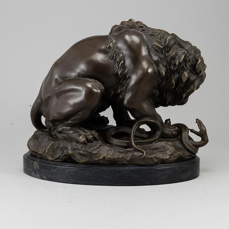 ANTOINE LOUIS BARYE, after, Sculpture, bronze.