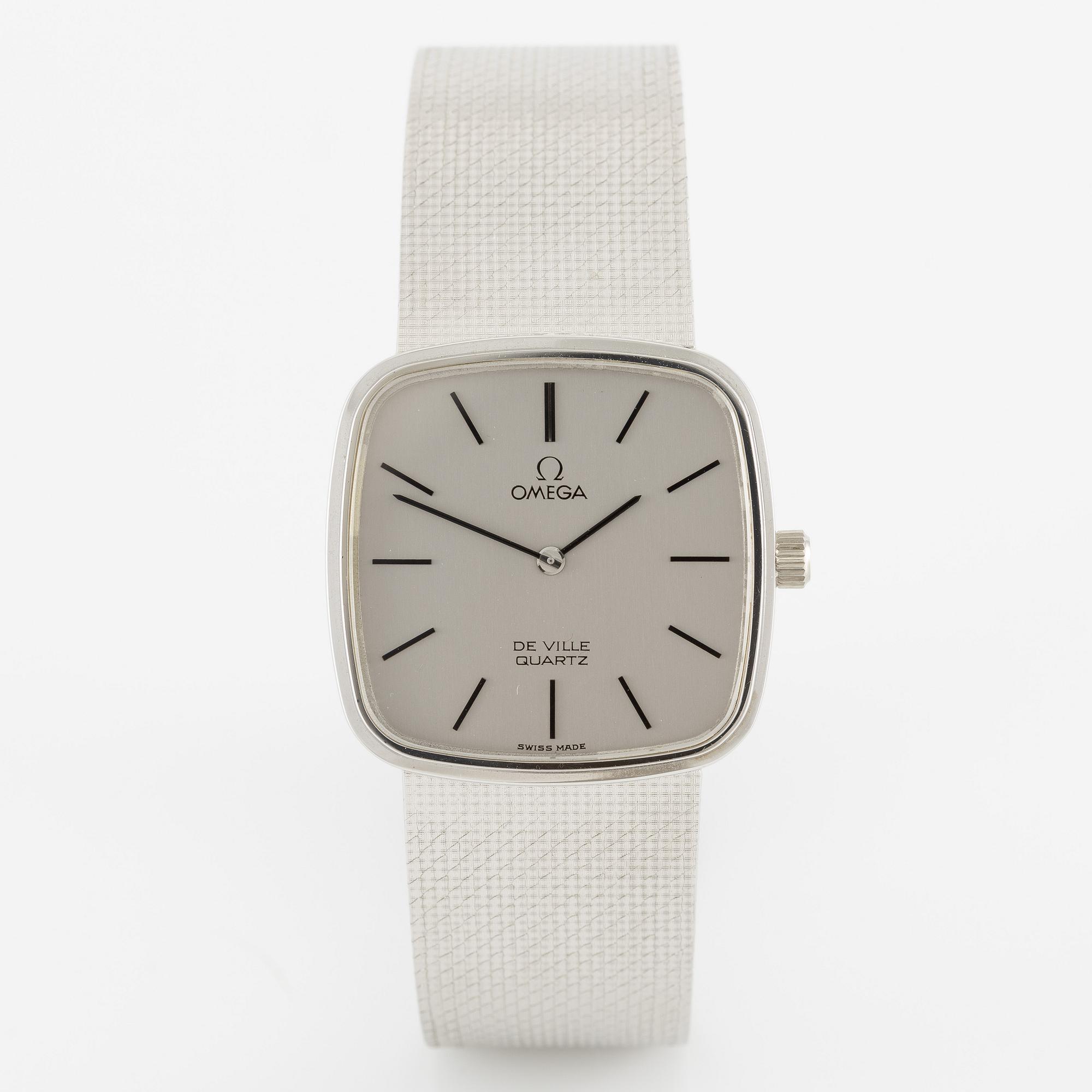 Omega, De Ville, wristwatch, 30 x 30 mm.