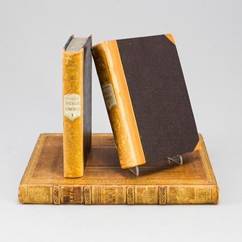 BOOK, 2+1 volumes, about India, among others, Mac Farlane "Indian Empire" part 1+2, 1844.