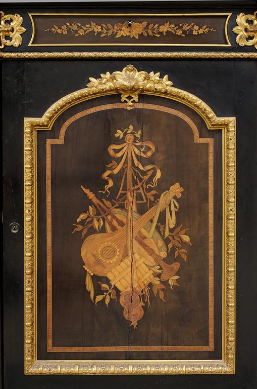 A Napoleon III cupboard.