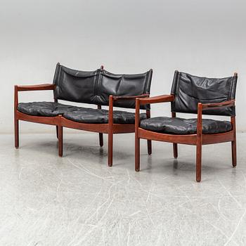 A sofa and an easy chair by Gunnar Myrstrand.