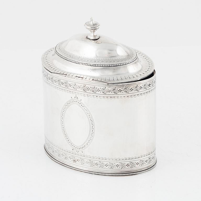 Tedosa, silver, Hester Bateman, London, England, 1809.