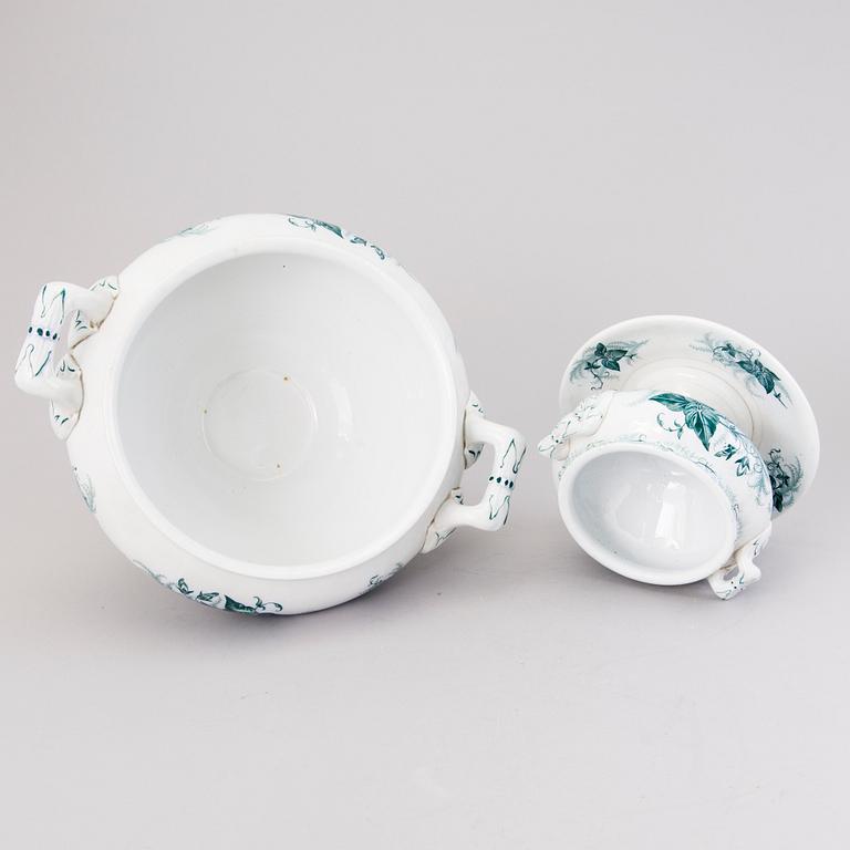 A 102-PIECE DINNERWARE SET, "Winden alt Mettlach", Villeroy & Boch, early 20th century.