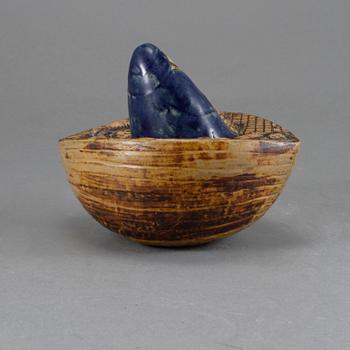 FIGURIN, stengods, Lisa Larson, Gustavsberg, formgiven 1958.