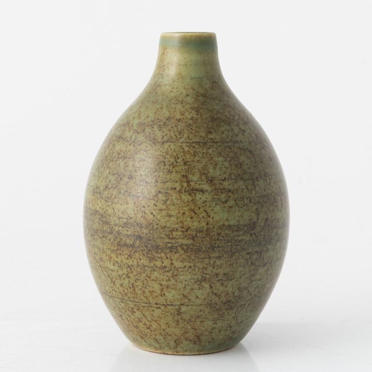 Erich & Ingrid Triller, a stoneware vase, Tobo, signed.