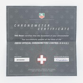 Tag Heuer, Monza, Calibre 36, wristwatch, 38 x 38 (44) mm.
