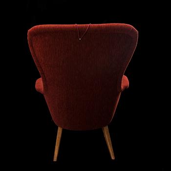 CARL GUSTAF HIORT AF ORNÄS, ARMCHAIR. Manufactured by Puunveistos Helsinki. 1950s.