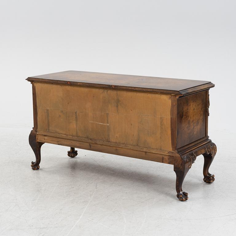 A stained birch sideboard, 1920's/30's.