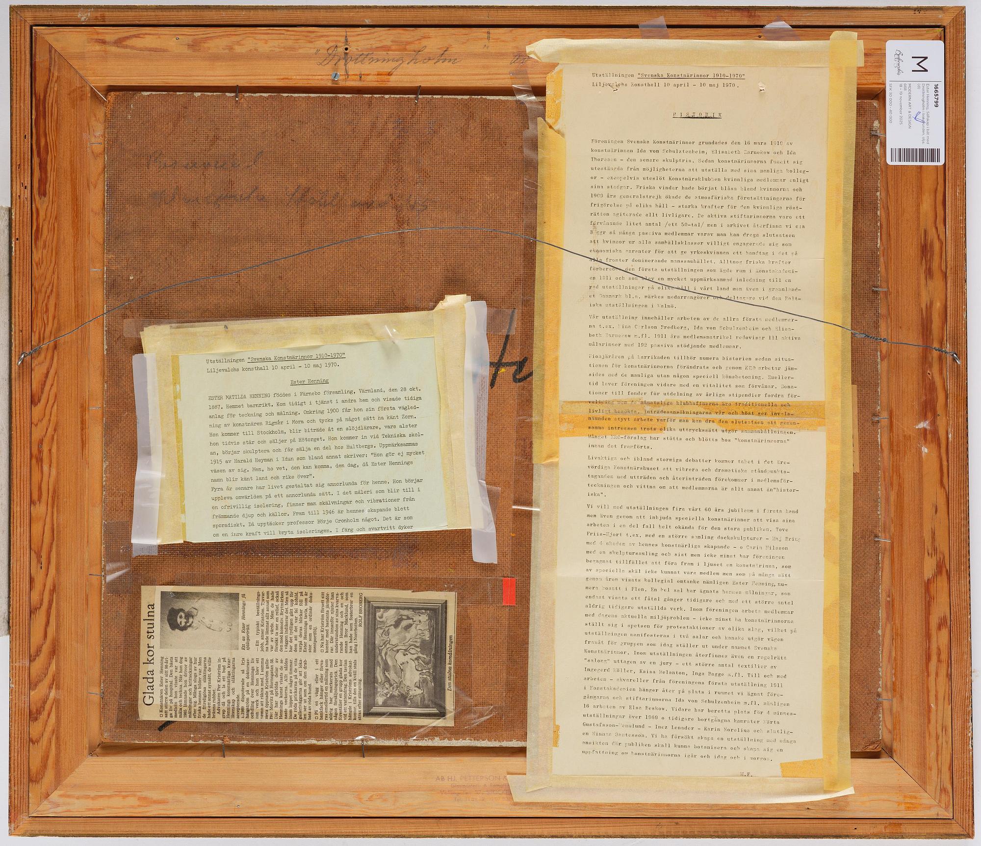 Ester Henning, "Drottningholm".