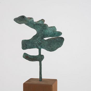 Gudrun Eduards, "Kalfaktorn", "Japansk fågel", Hukande figur, 3 st.