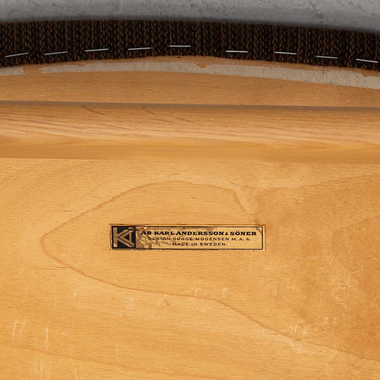 Børge Mogensen, stolar, 4 st, "Öresund", Karl Andersson & Söner.