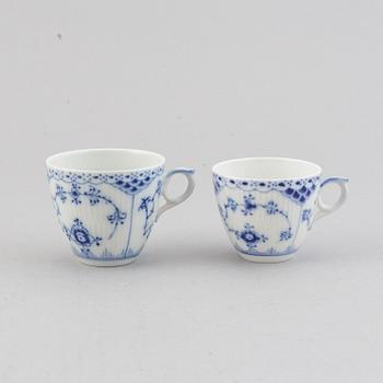 A 19 pcs coffee service 'Musselmalet' from Royal Copenhagen.