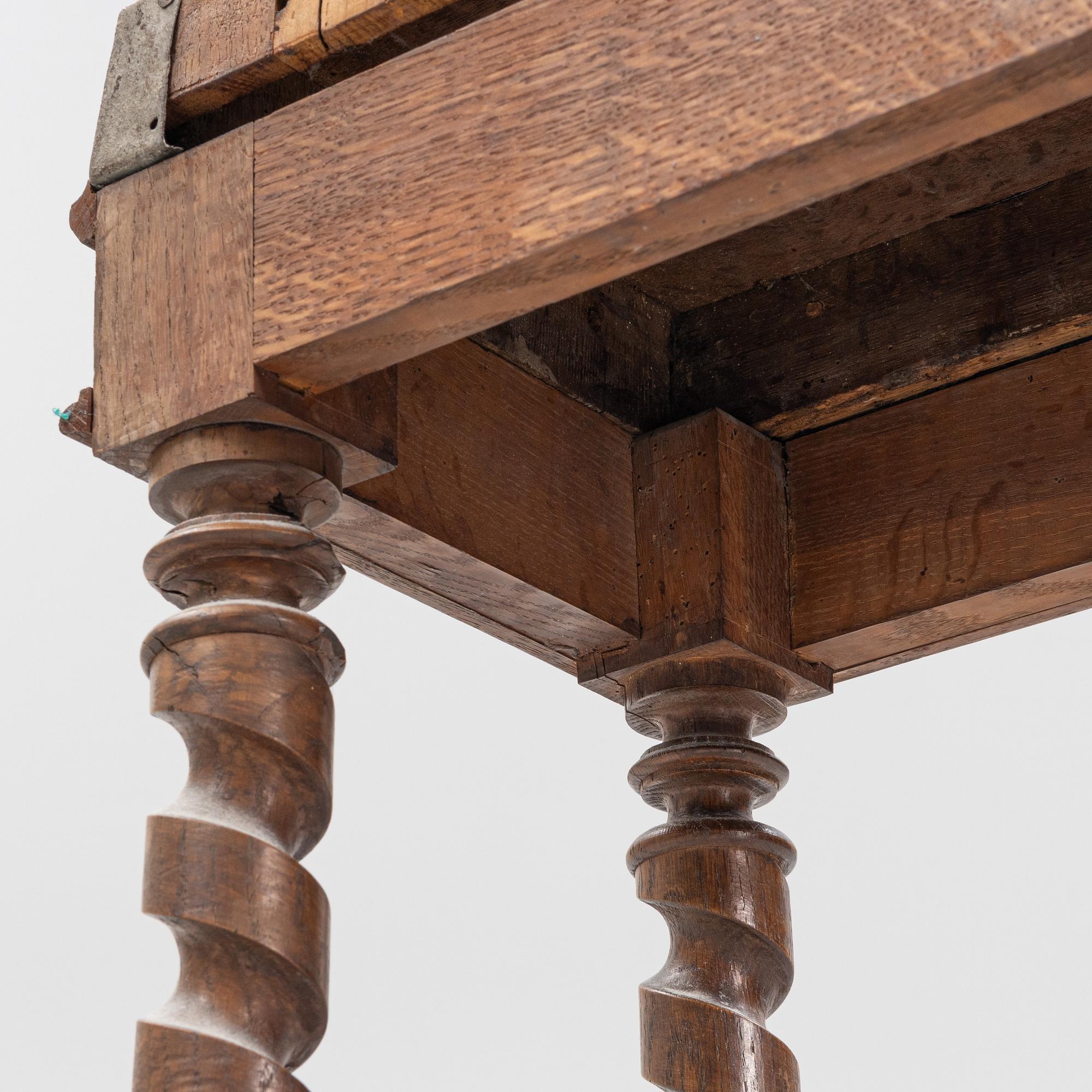 Kabinettskåp, barockstil, sent 1800-tal.