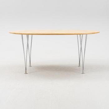 Bruno Mathsson & Piet Hein, a 'Superellips' table, Mathsson International, Sweden, second half of the 20th century.