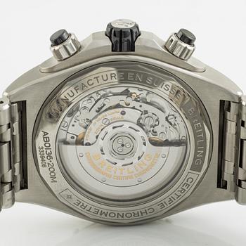 Breitling, Super Chronomat B01 44, chronograph, wristwatch, 44 mm.