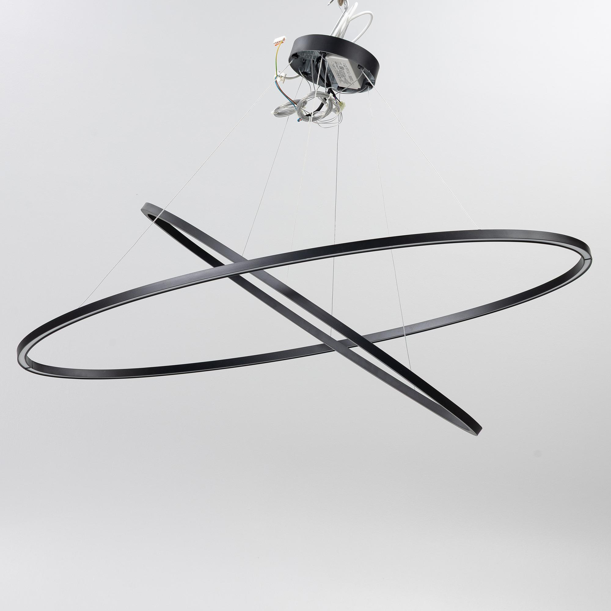 Federico Palazzari, taklampa, "Ellisse¨Double", Nemo Lighjting.