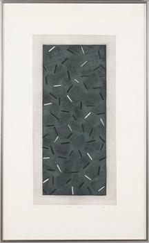 ALAN GREEN, etsning, signerad och daterad 1990, numrerad 30/50.