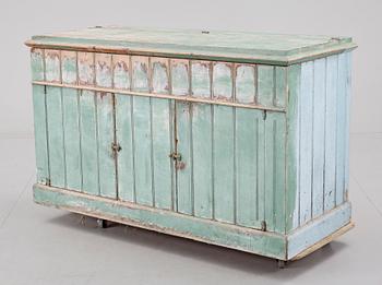 ARBETSBÄNK, omkring 1900.