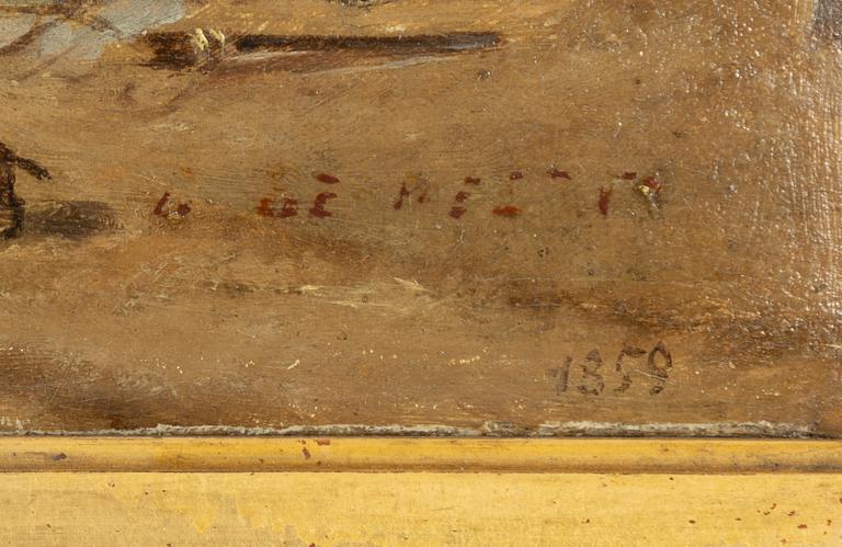 Holländsk konstnär 1800-tal, Bygata.