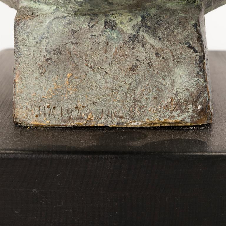 HEIKKI HÄIVÄOJA, skulptur, metall, signerad och daterad -92, numrerad 9/25.