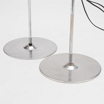 Hans-Agne Jakobsson, two model 'G-185' floor lights, Hans-Agne Jakobsson AB, Markaryd, 1960's/70's.