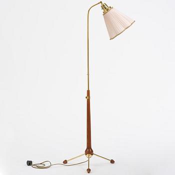 Hans Bergström, golvlampa, modell 547, ateljé Lyktan, Åhus, 1940-50-tal.