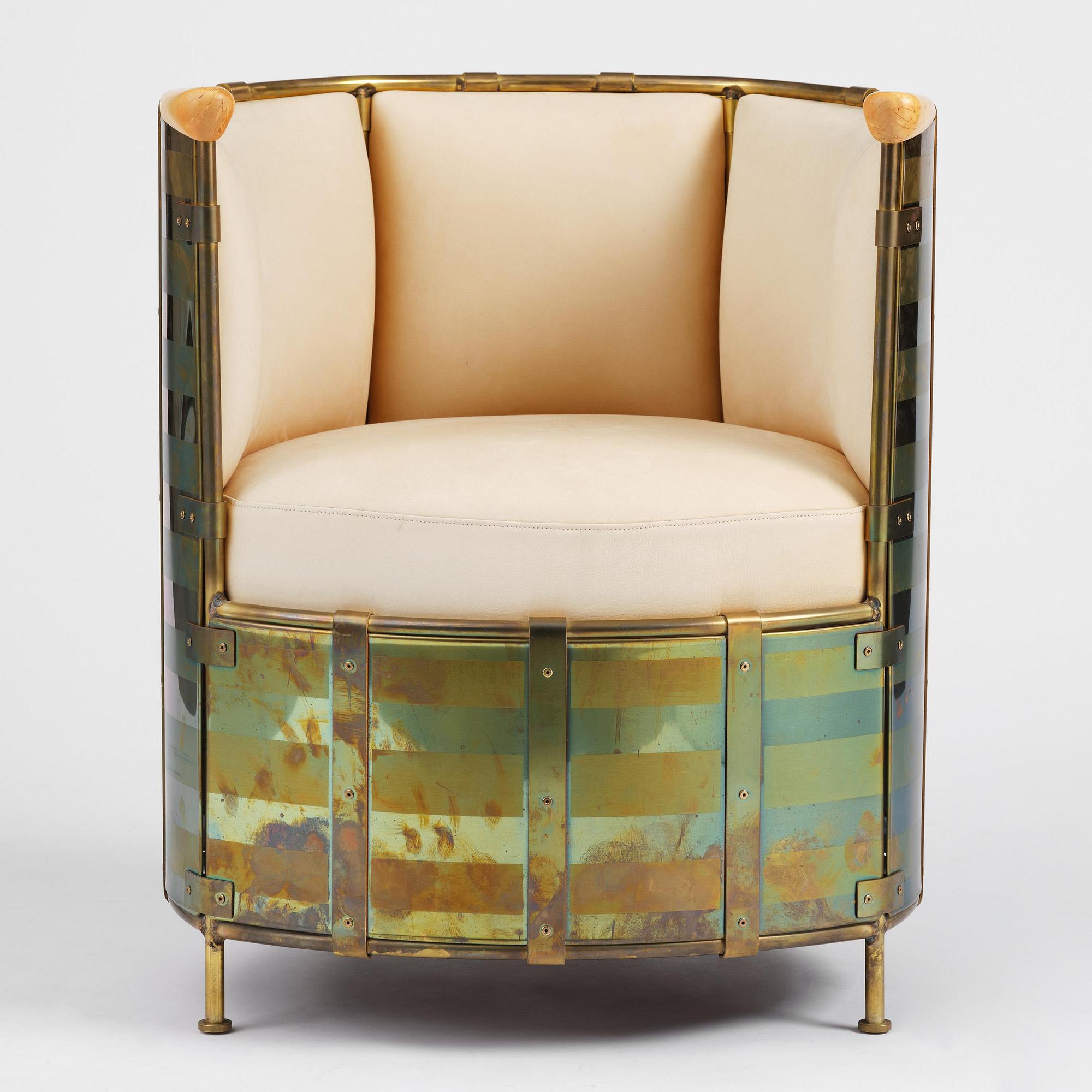 Mats Theselius, fåtölj, "El Dorado", ed. 80/360, Källemo, Värnamo, efter 2002.