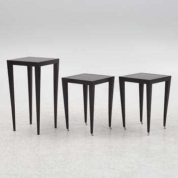 Three side tables.