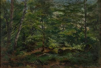 Johan Ericson, Forest landscape.