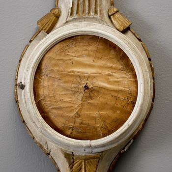 BAROMETERFODRAL, trä, 1700-tal.
