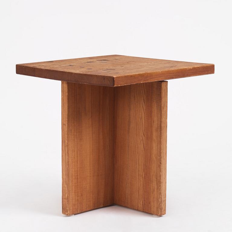 Axel Einar Hjorth, a "Lovö" stained pine table, Nordiska Kompaniet 1930s.