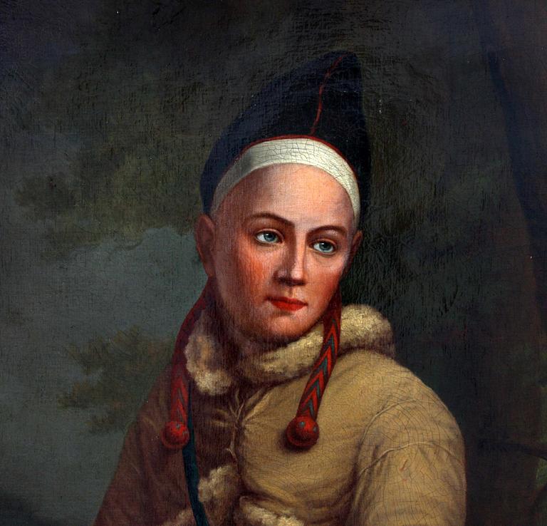 JOHAN FREDRIK HÖCKERT, tillskriven, olja på duk.