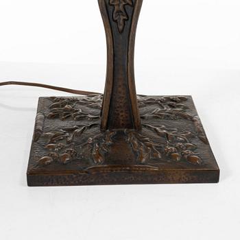 Bordslampa, jugend, tidigt 1900-tal.