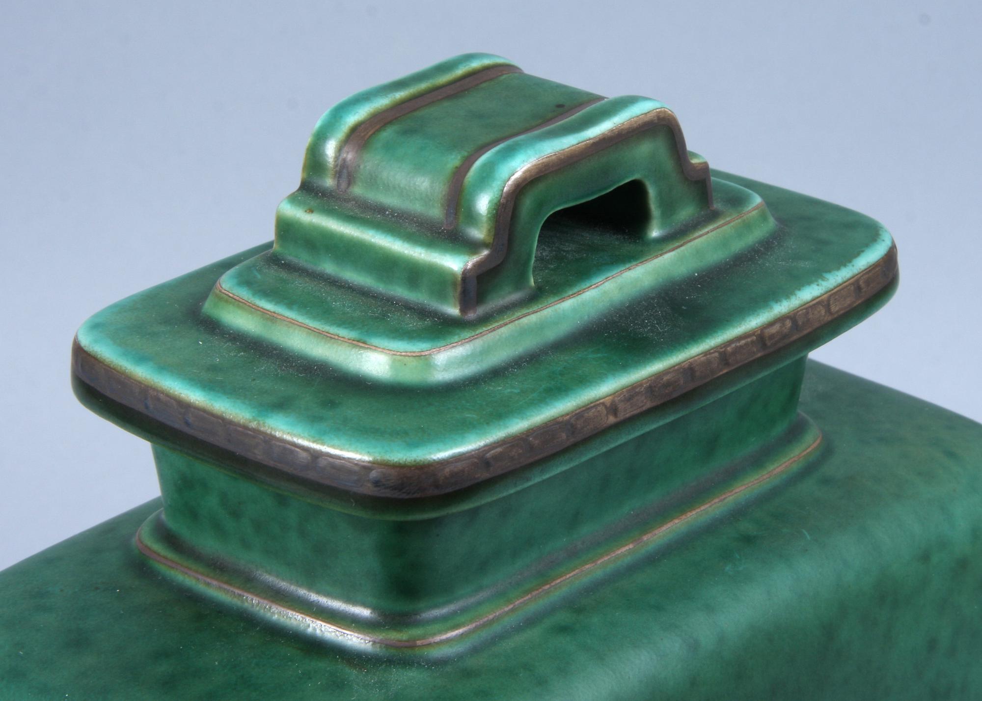 LOCKURNA, stengods, "Argenta", Wilhelm Kåge, Gustavsberg.