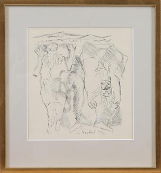 SIRI DERKERT, litografier, 2 st, sign.