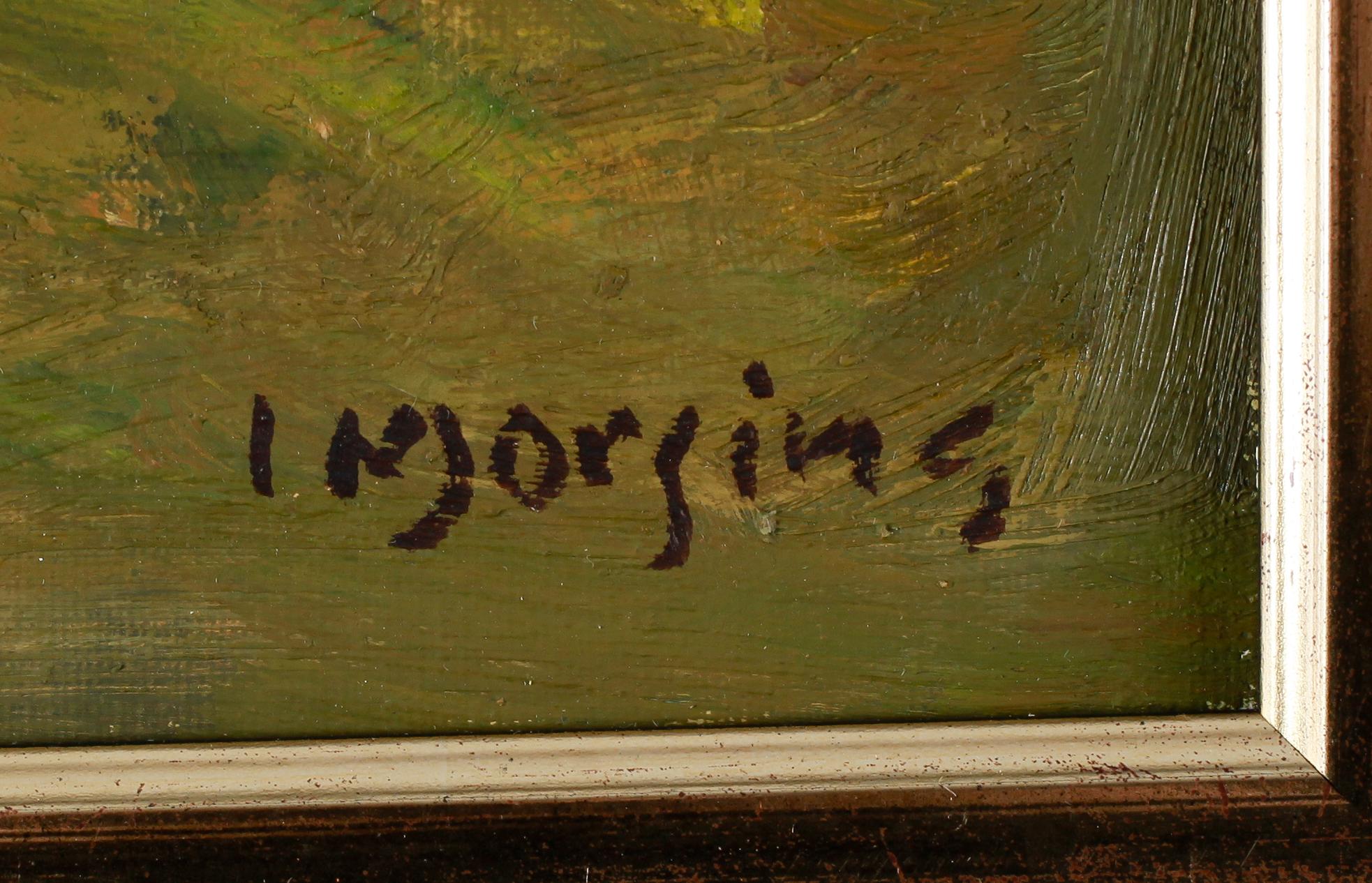 IVAR MORSING, oil on canvas, signed.